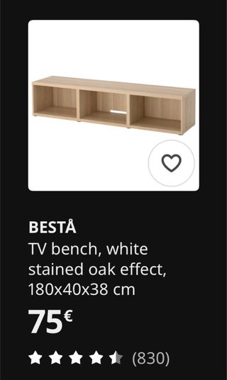 Mueble TV Besta Ikea