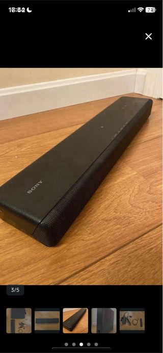 Barra de Sonido Sony HT-MT300 Negra