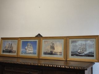 Lote 4 Quadri Nautici Classici