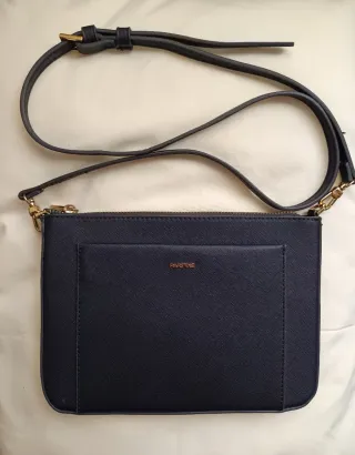 Bolso Parfois Negro y Dorado