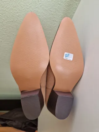 Botas cowboy altas camel