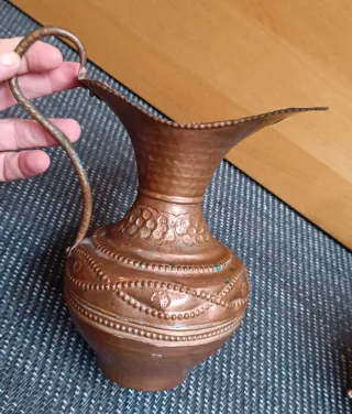 3 Jarrón o tetera antiguo vintage decoración