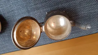 3 Jarrón o tetera antiguo vintage decoración