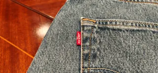 PANTALÓN LEVI'S 501, AZUL, CABALLERO, W32 L34.