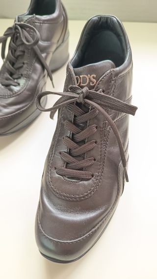 Tod's Scarpe Donna Pelle Marrone Tg. 36