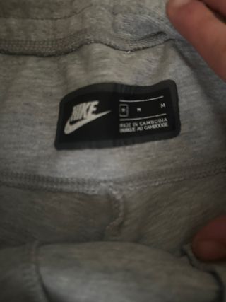 Nike Tech Fleece Gris Talla S