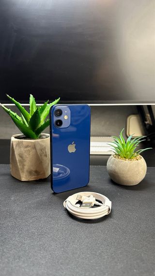 iPhone 12 mini blu IMPOLUTO