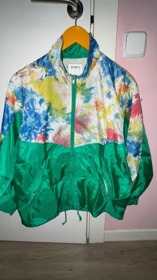 Chaqueta Vintage Deportiva Multicolor