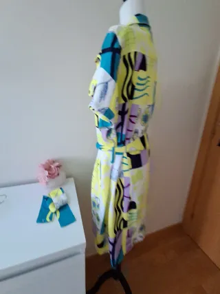 Vestido Purificación García Multicolor, nuevo