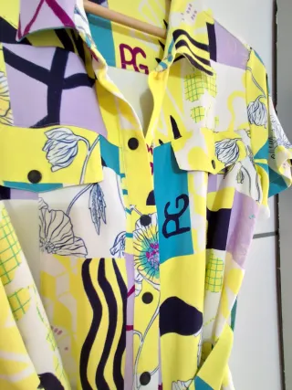 Vestido Purificación García Multicolor, nuevo