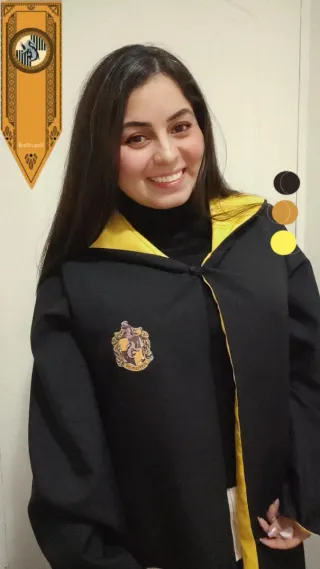 Capa Harry Potter Hufflepuff Talla Única