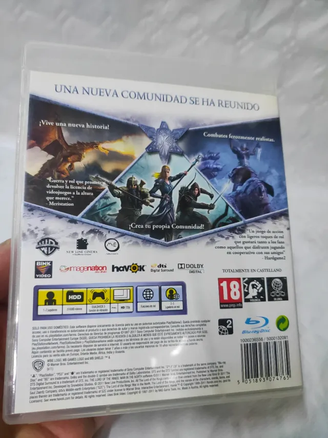 PS3 El Señor de los Anillos: La Guerra del Norte