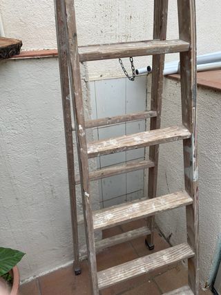 Escalera carpintero 6 peldaños
