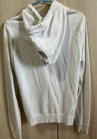 Sudadera Hollister Blanca Talla M