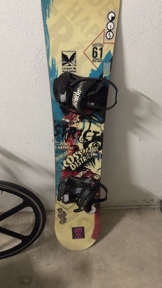 Tavola da snowboard Ride 61 e 52