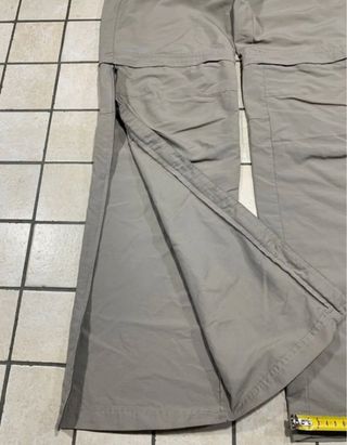 Pantalón Trekking Convertible Mammut Beige