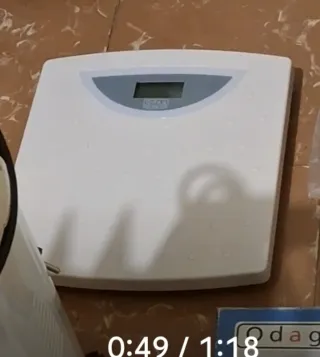 Báscula de baño Olag