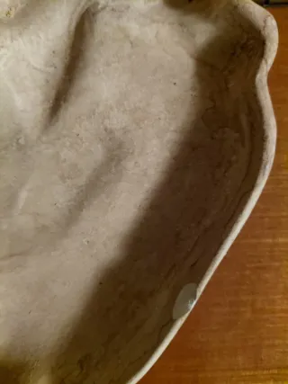 Decorazione anatra ceramica fiocco rosso