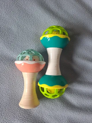 Sonajeros para bebé, set de 2 unidades