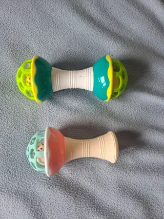 Sonajeros para bebé, set de 2 unidades