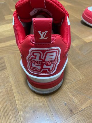 Zapatillas Louis Vuitton Skate Rojas T42