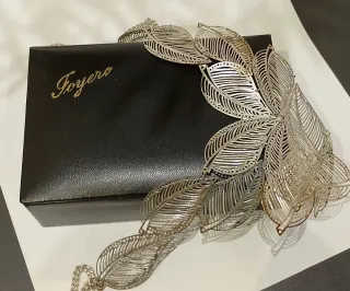 Joyero Negro con Bisutería