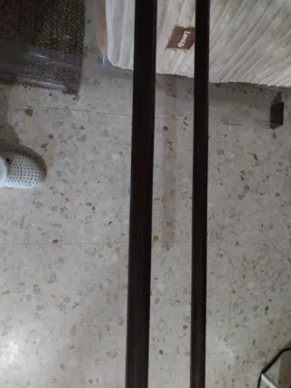 Barras de cortina de madera