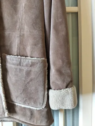 Chaquetón piel vuelta borreguillo