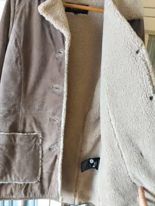 Chaquetón piel vuelta borreguillo