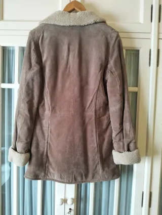 Chaquetón piel vuelta borreguillo