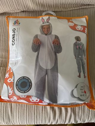 Disfraz Conejo Talla 7-9 Años