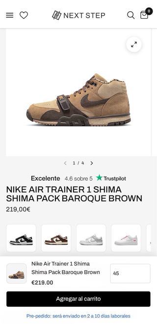 Nike Air Trainer 1 Shima Shima