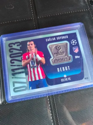 Carta Ferrán Torres FIFA Select Panini Firmada