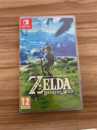 Zelda Breath of the Wild Nintendo Switch