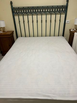 Cabecero, Colchón y Base Tapizada 135x180