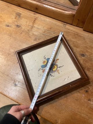 Azulejo antiguo valenciano floral