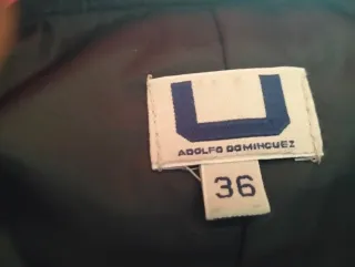 Abrigo gris marengo con detalles