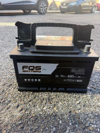 Batería FQS BLACK EDITION 74Ah 650A