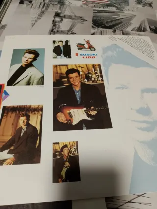 Vinilo Rick Astley - Hold Me In Your Arms.