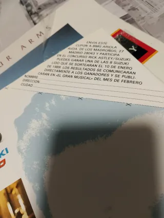 Vinilo Rick Astley - Hold Me In Your Arms.