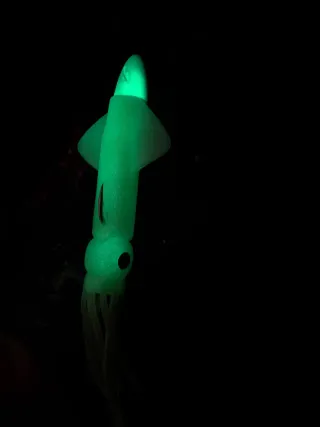 Calamari artificiali silicone con assist hook