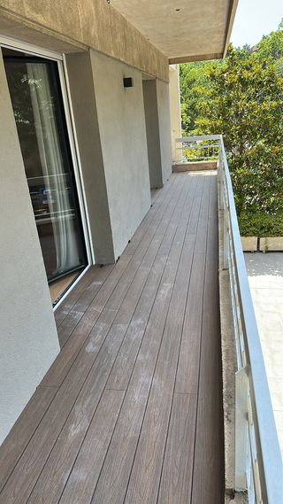 Instalación de tarima exterior