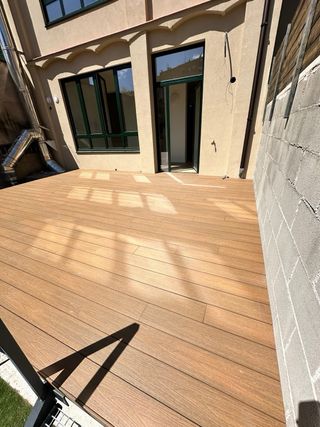 Instalación de tarima exterior