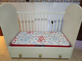 Cuna Ikea Evolutiva Blanca