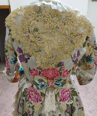 Traje Fallera Siglo con Zapatos Talla 39