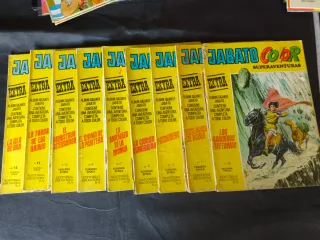 Lote 9 Cómics EL JABATO COLOR EXTRA Incluye n° 1