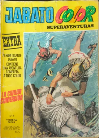 Lote 9 Cómics EL JABATO COLOR EXTRA Incluye n° 1