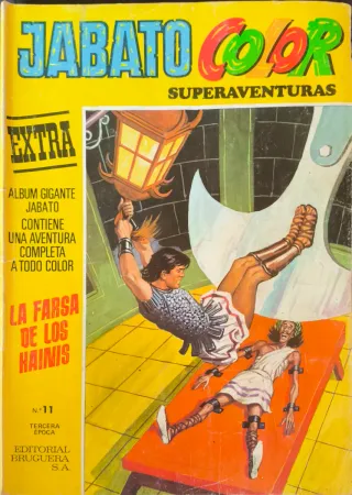 Lote 9 Cómics EL JABATO COLOR EXTRA Incluye n° 1