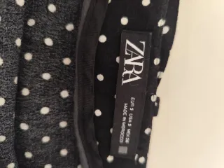 Minifalda Zara lunares talla S