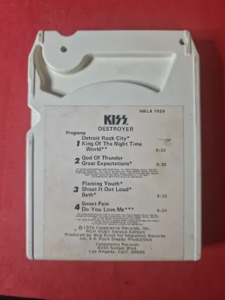 KISS Destroyer Cartucho 8-Track